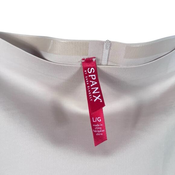 Spanx Shapewear Shaping Shorts Seamless Compression Biker Layering Nude Large - Picture 4 of 7